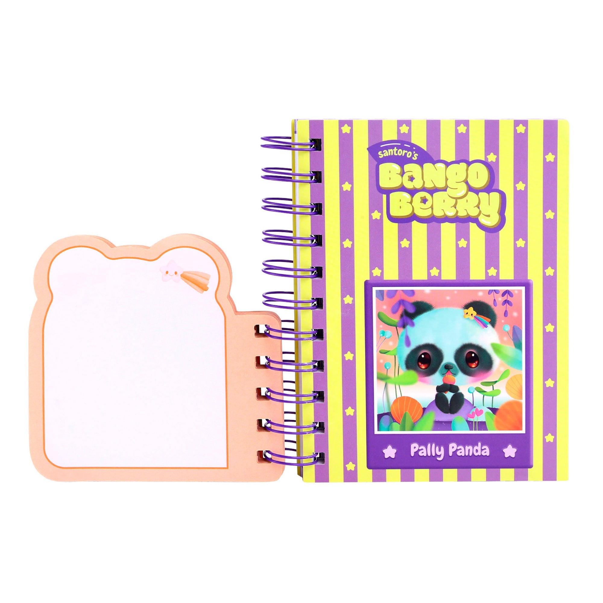 Bangoberry Pally Panda Layered Wirebound Notebook