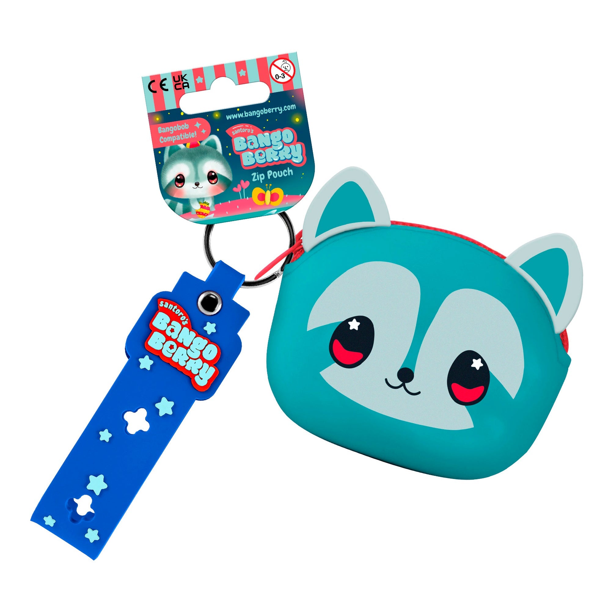 Bangoberry Remy Raccoon Pouch