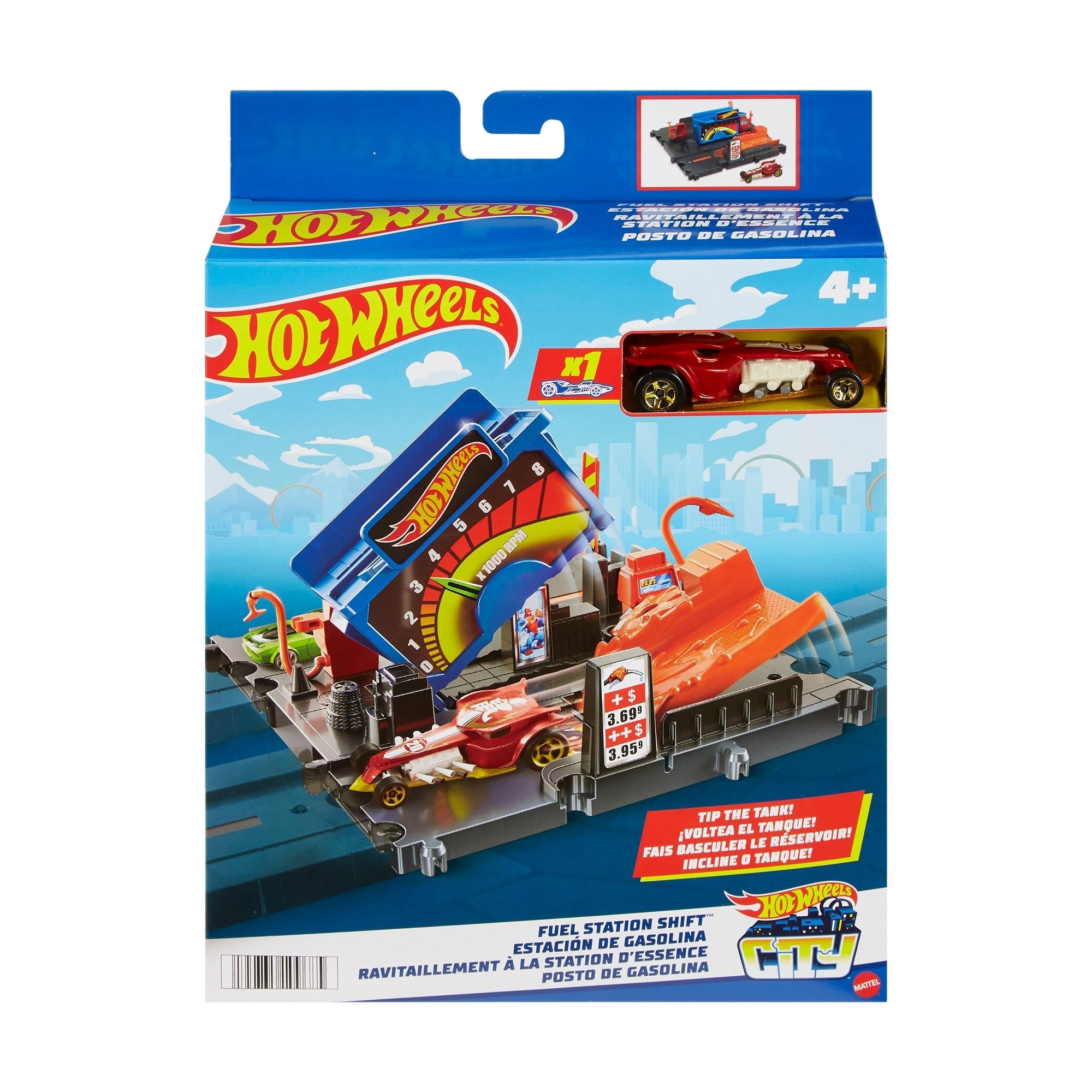 Mattel Hot Wheels City Entry Playset