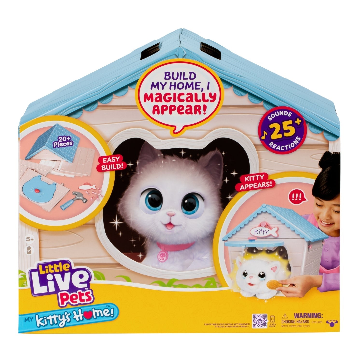Moose Toys Little Live Pets My Kitty's Home