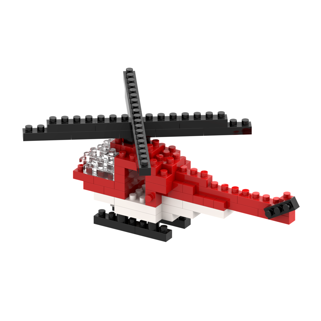 Postcard Helicopter
