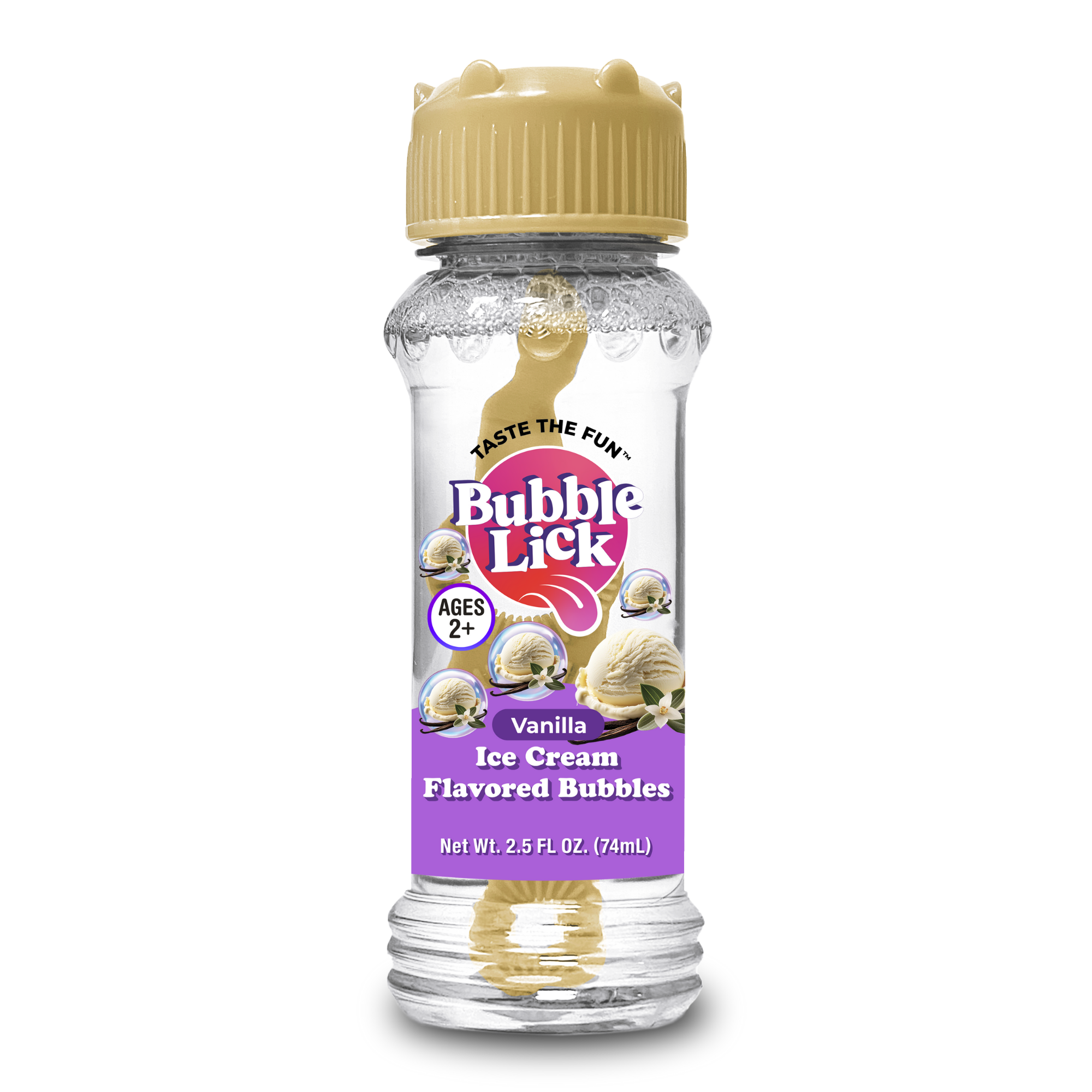 BubbleLick Ice Cream Flavored Bubbles