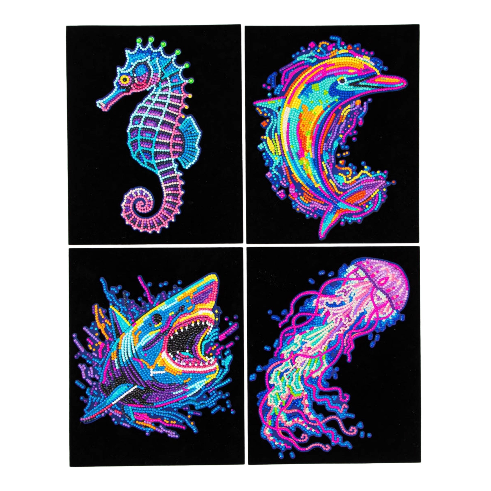 Diamond Dotz Dotzies Neon Flock