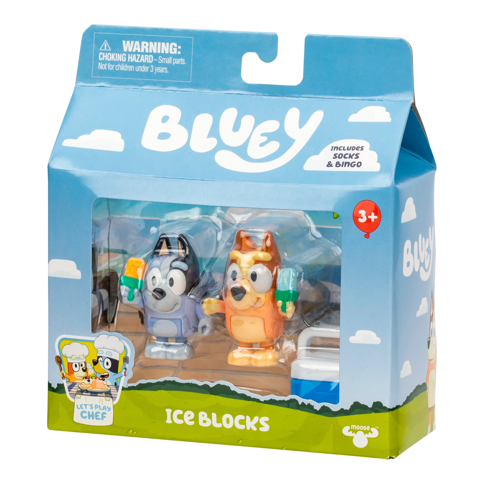 Bluey Ice Blocks Figure Set 2-Pack