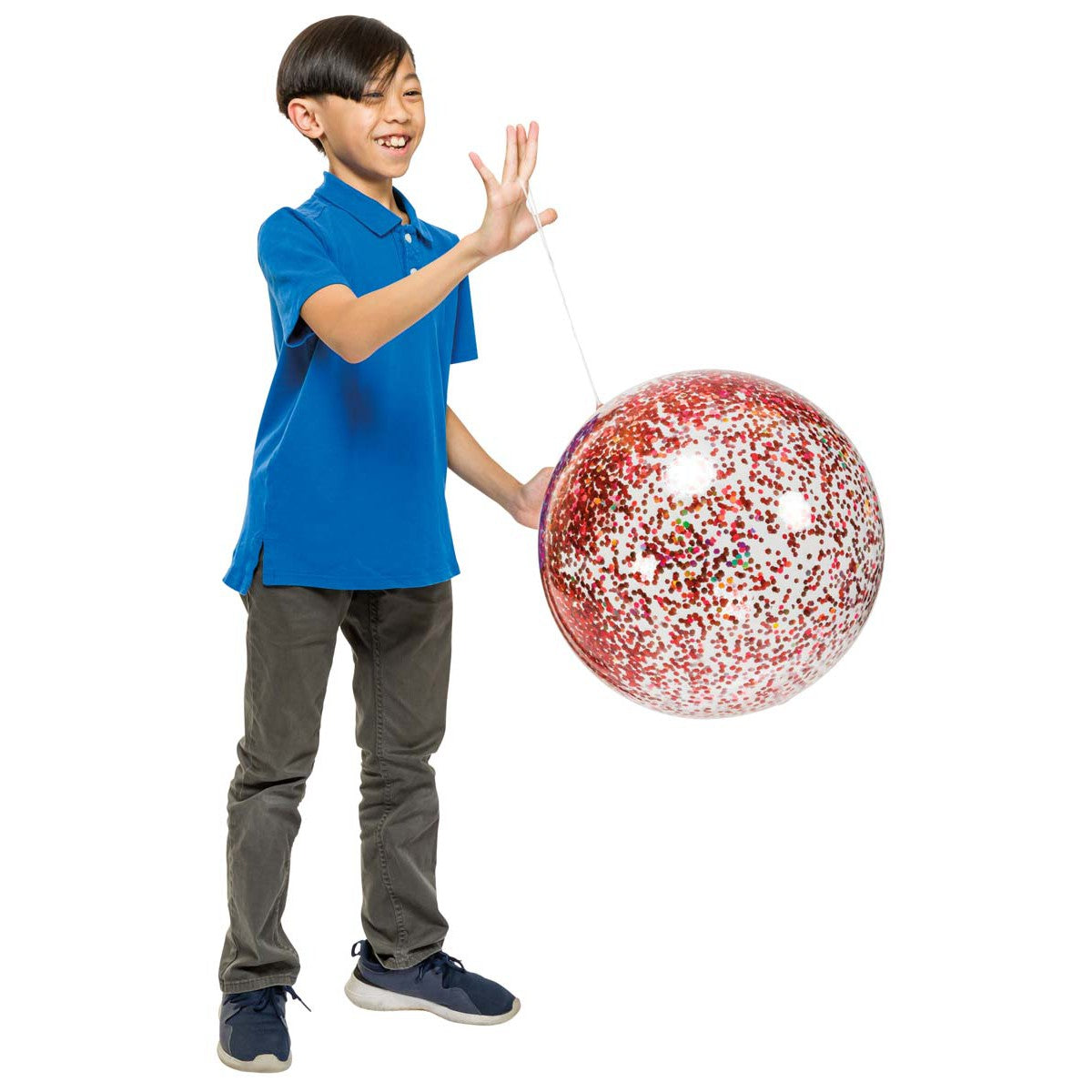 Toysmith Jumbo Glittery Punch Balloon