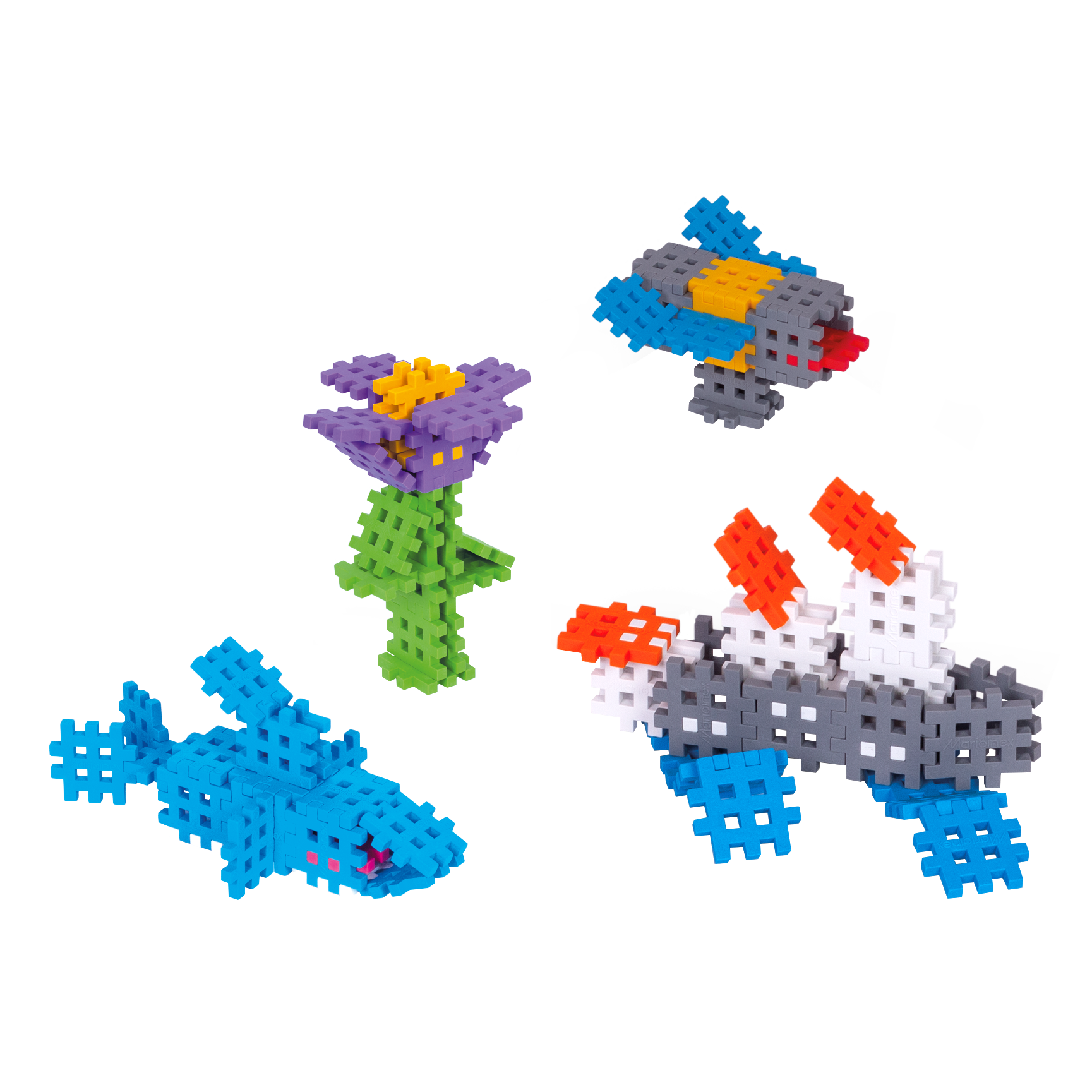 Marioinex Mini Waffle 500 Piece Set