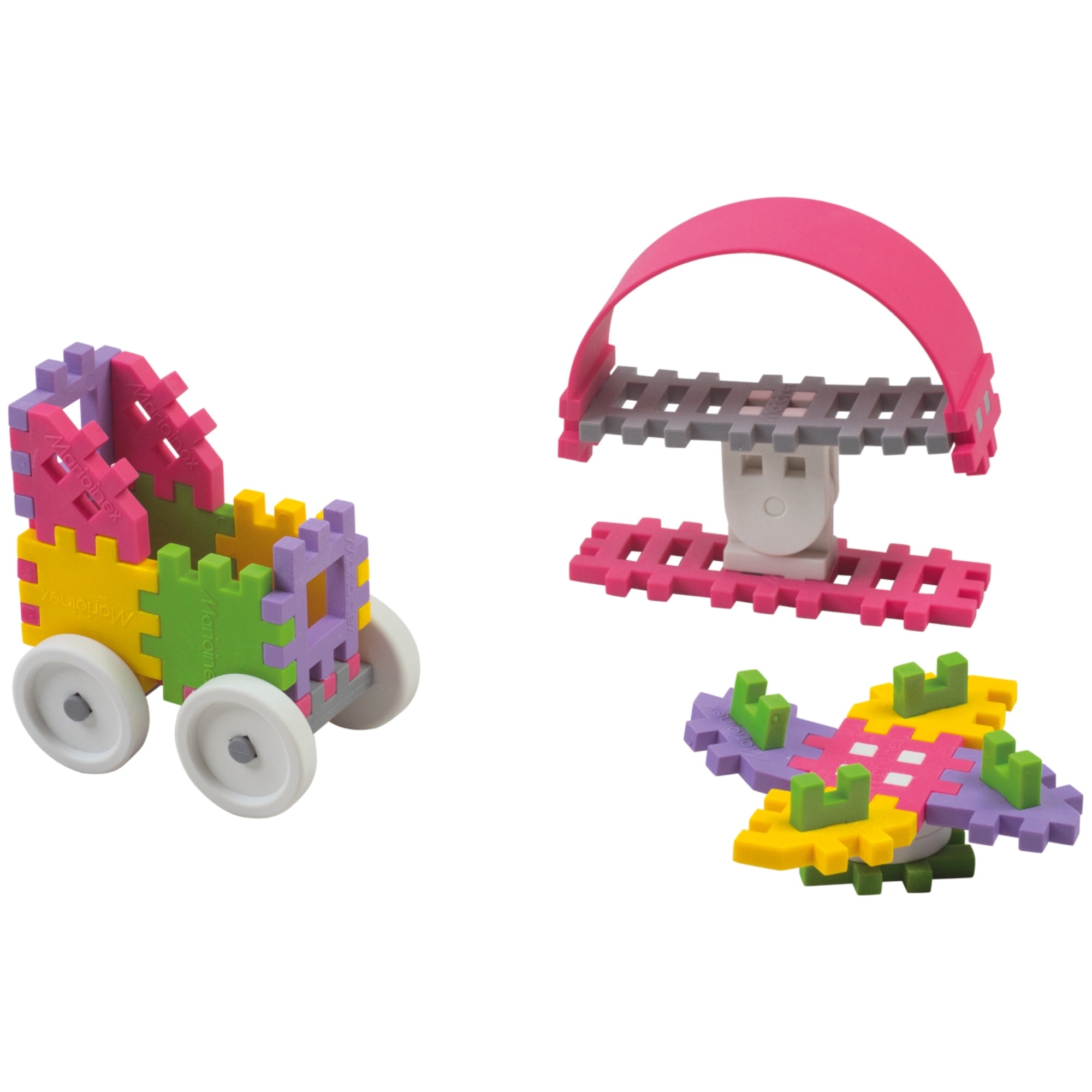 Marioinex 35 Piece Mini Waffle Blocks