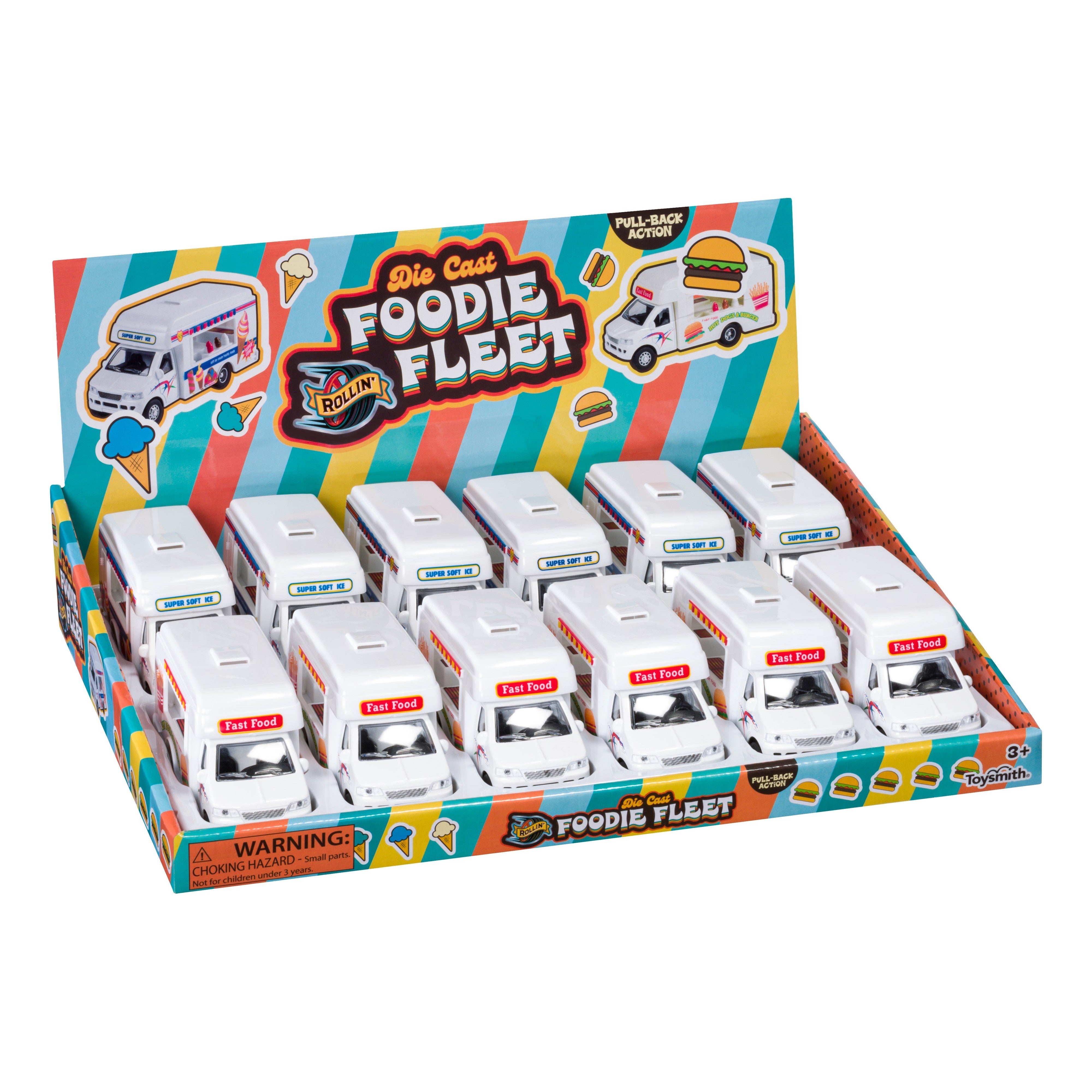 Rollin' Foodie Fleet Die-Cast