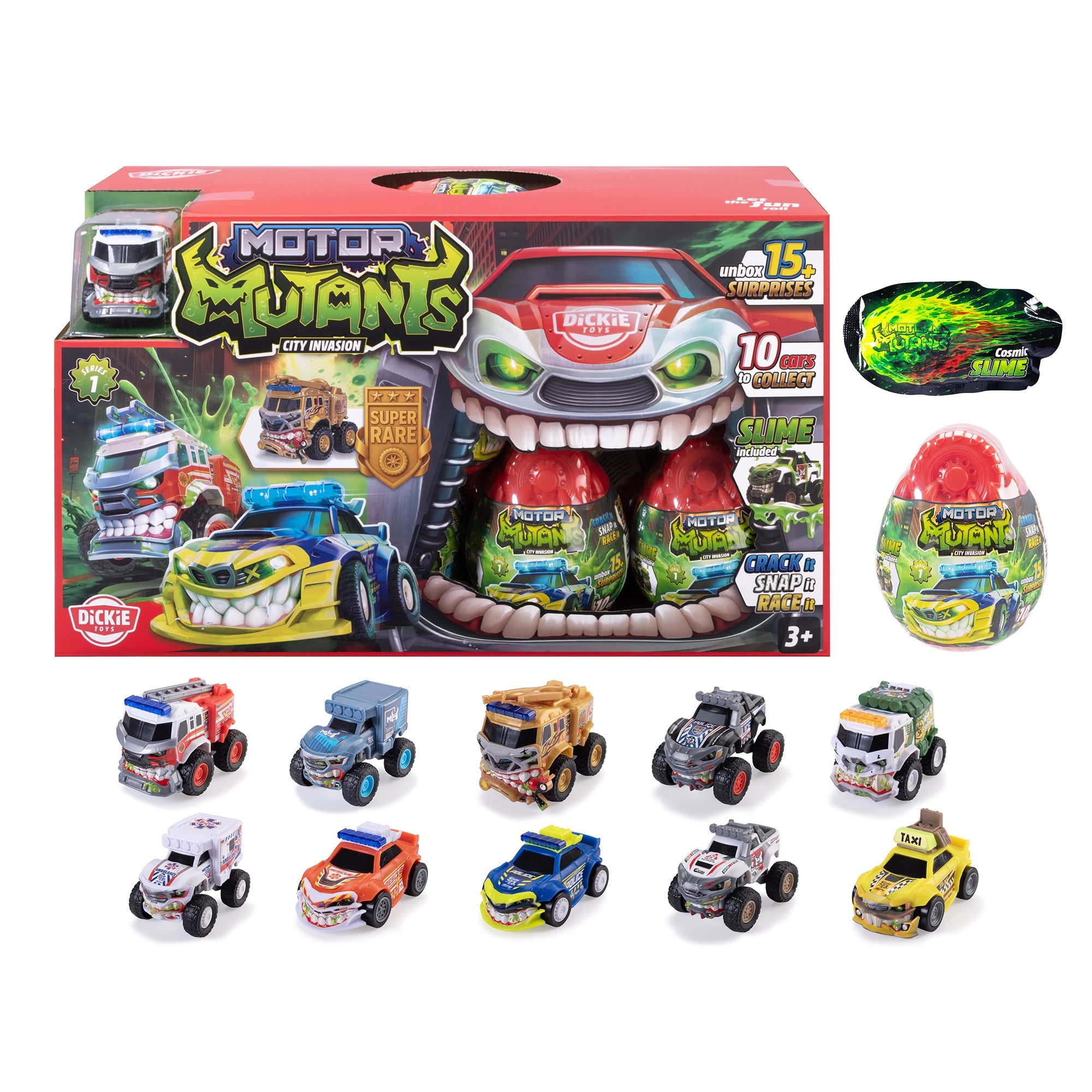 Dickie Toys Motor Mutants - 20 Egg CDU
