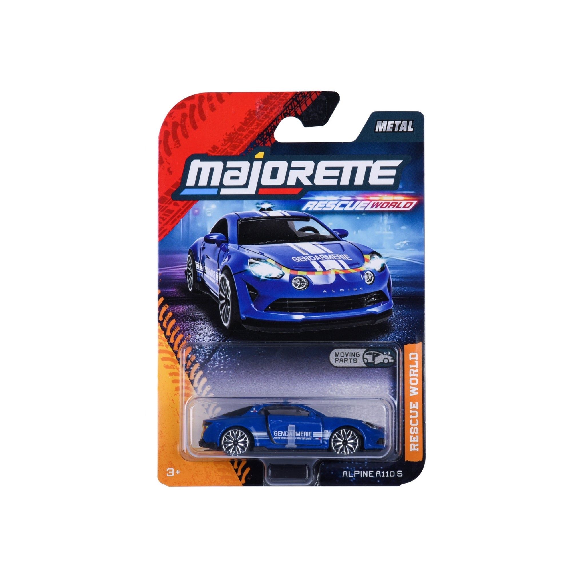 Majorette Rescue World Premium Diecast Cars