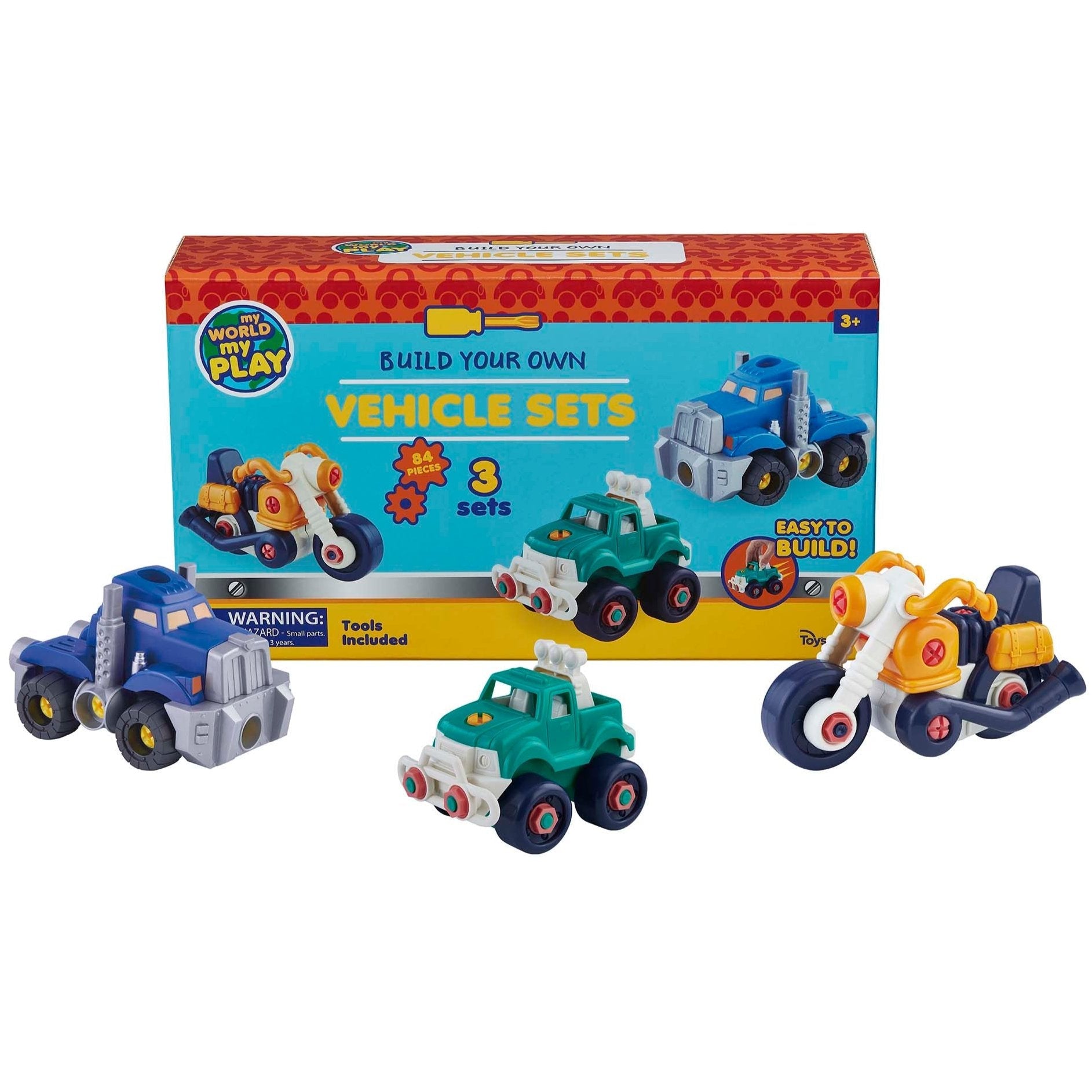 My World My Play Build Your Own Vehicle Set