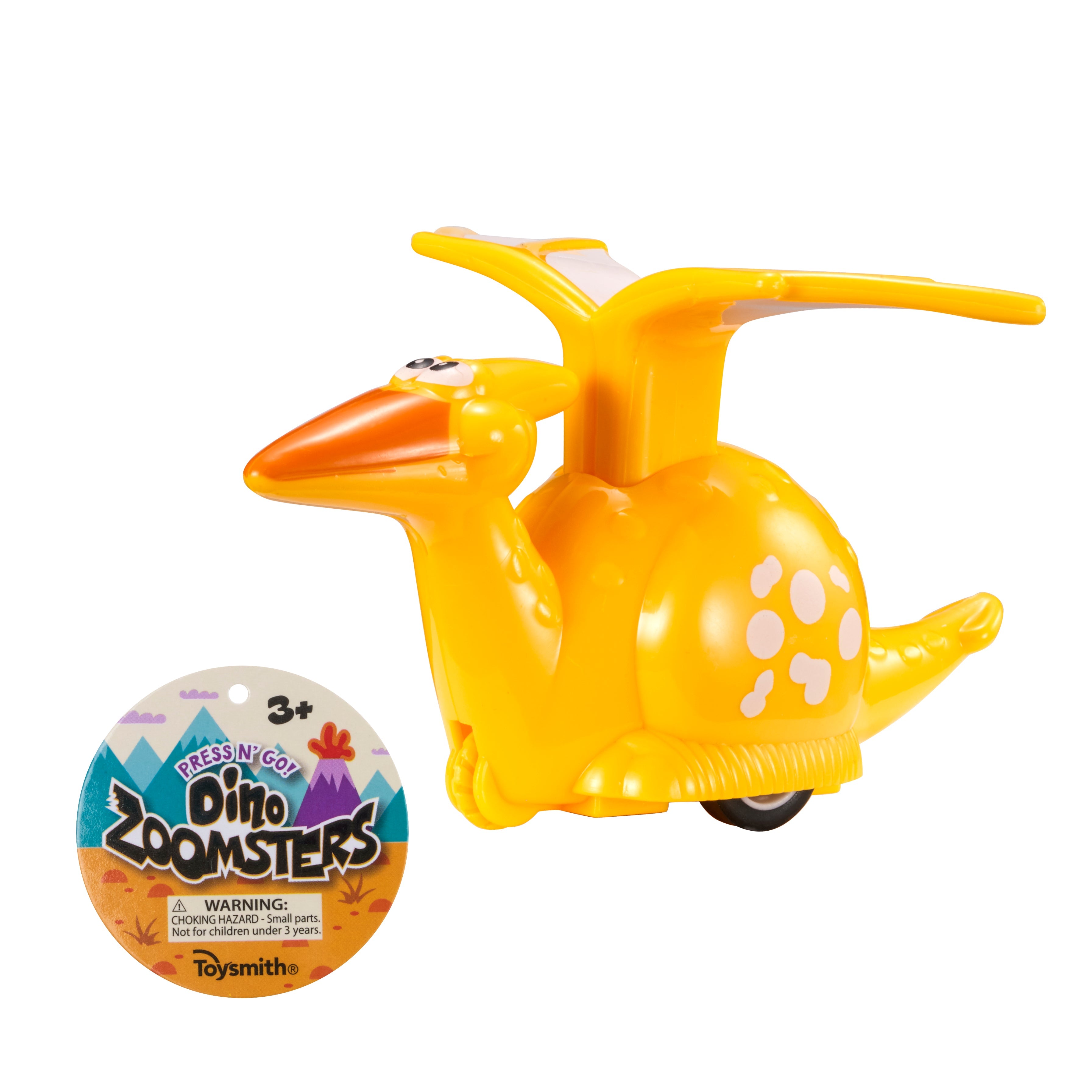 Toysmith Press N' Go Dino Zoomer