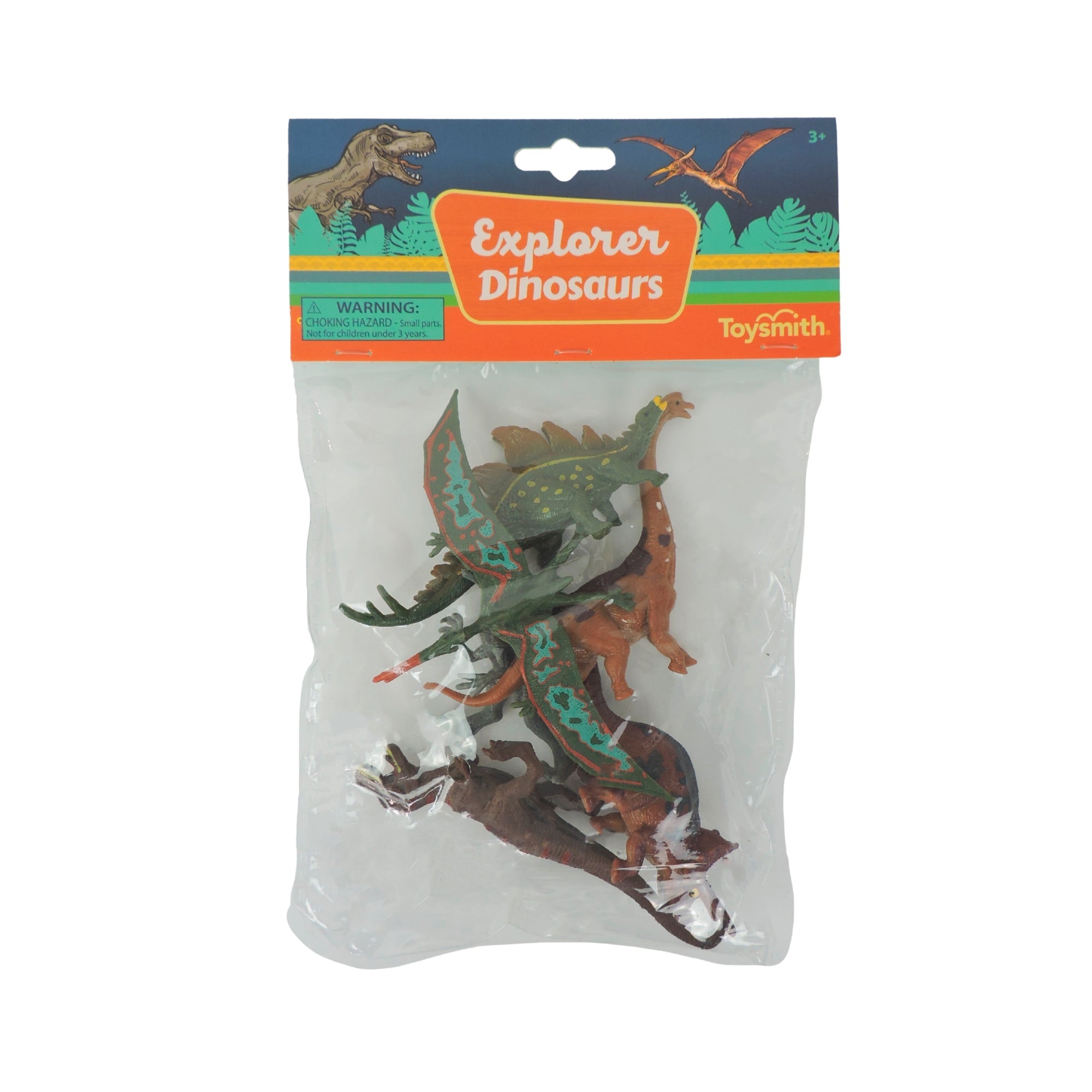 Toysmith 5in Explorer Dinosaurs
