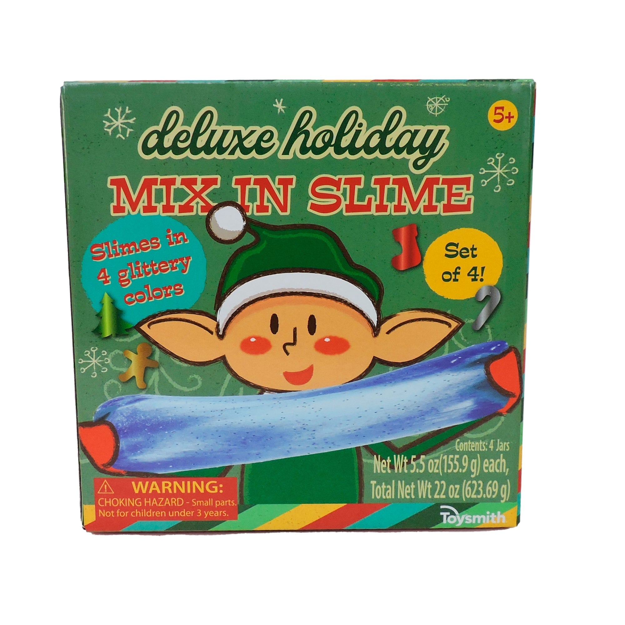 Toysmith Deluxe Holiday Mix-In Slime