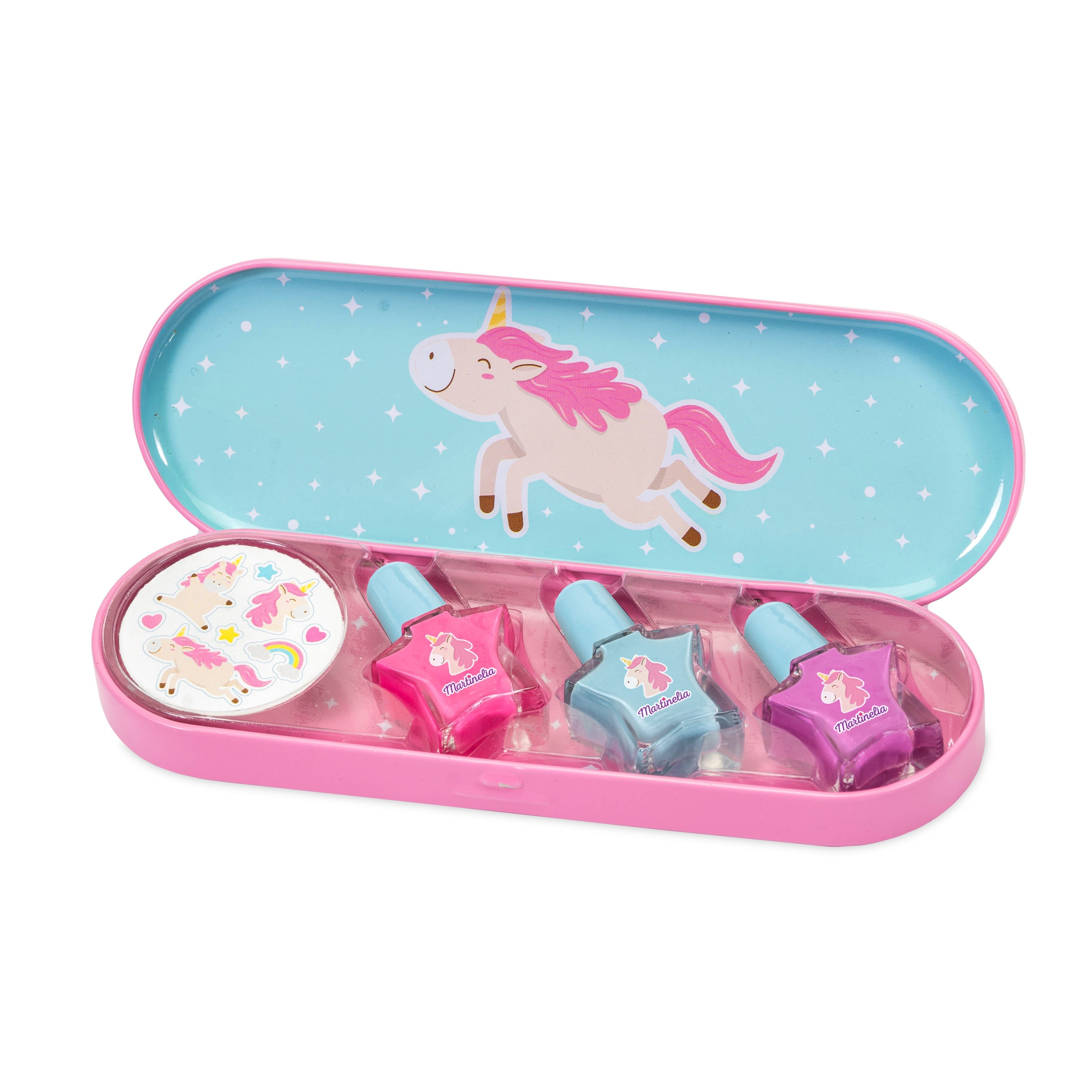 Martinelia Little Unicorn Nail Polish & Stickers Combo