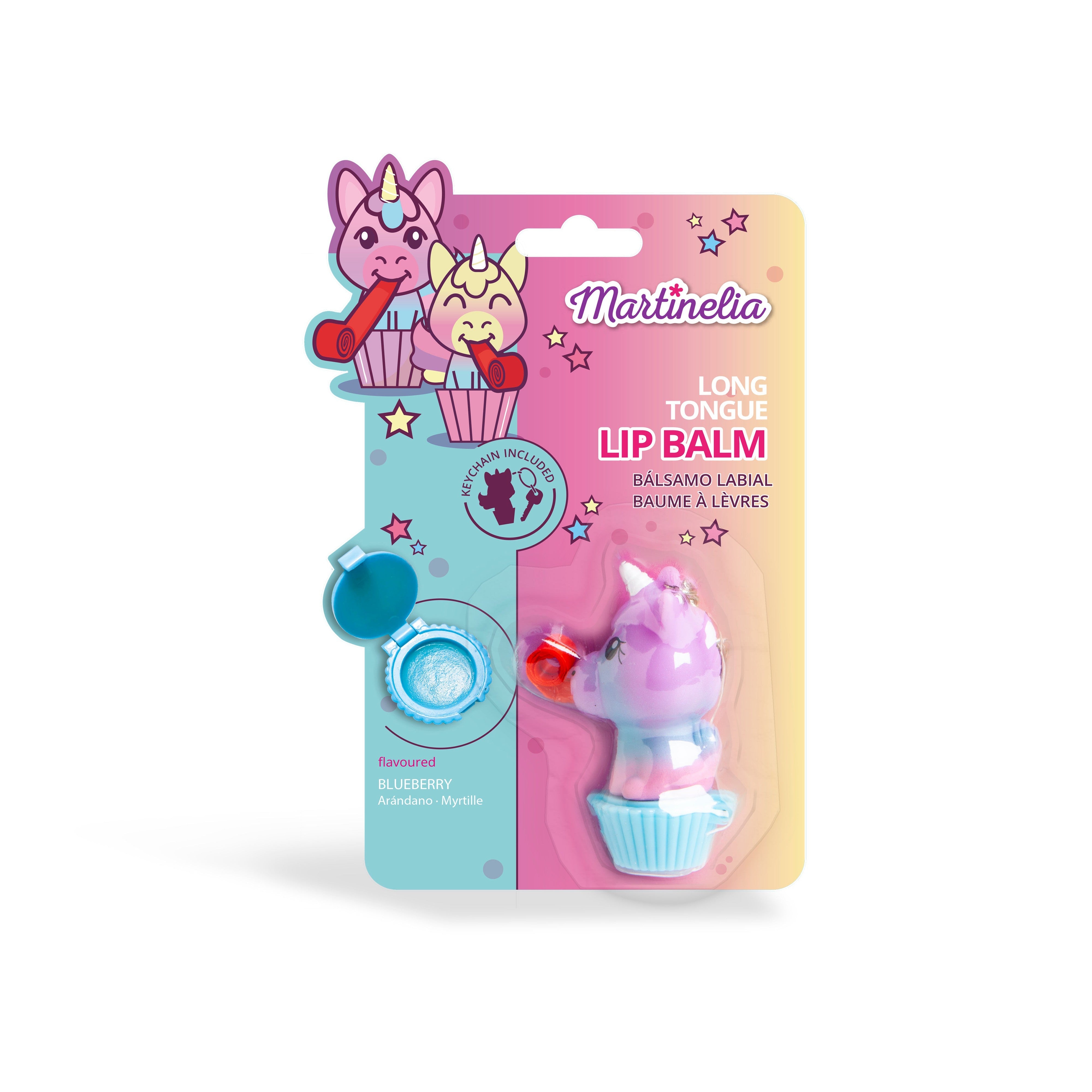 Martinelia Flavored Unicorn Tongue Lip Balm