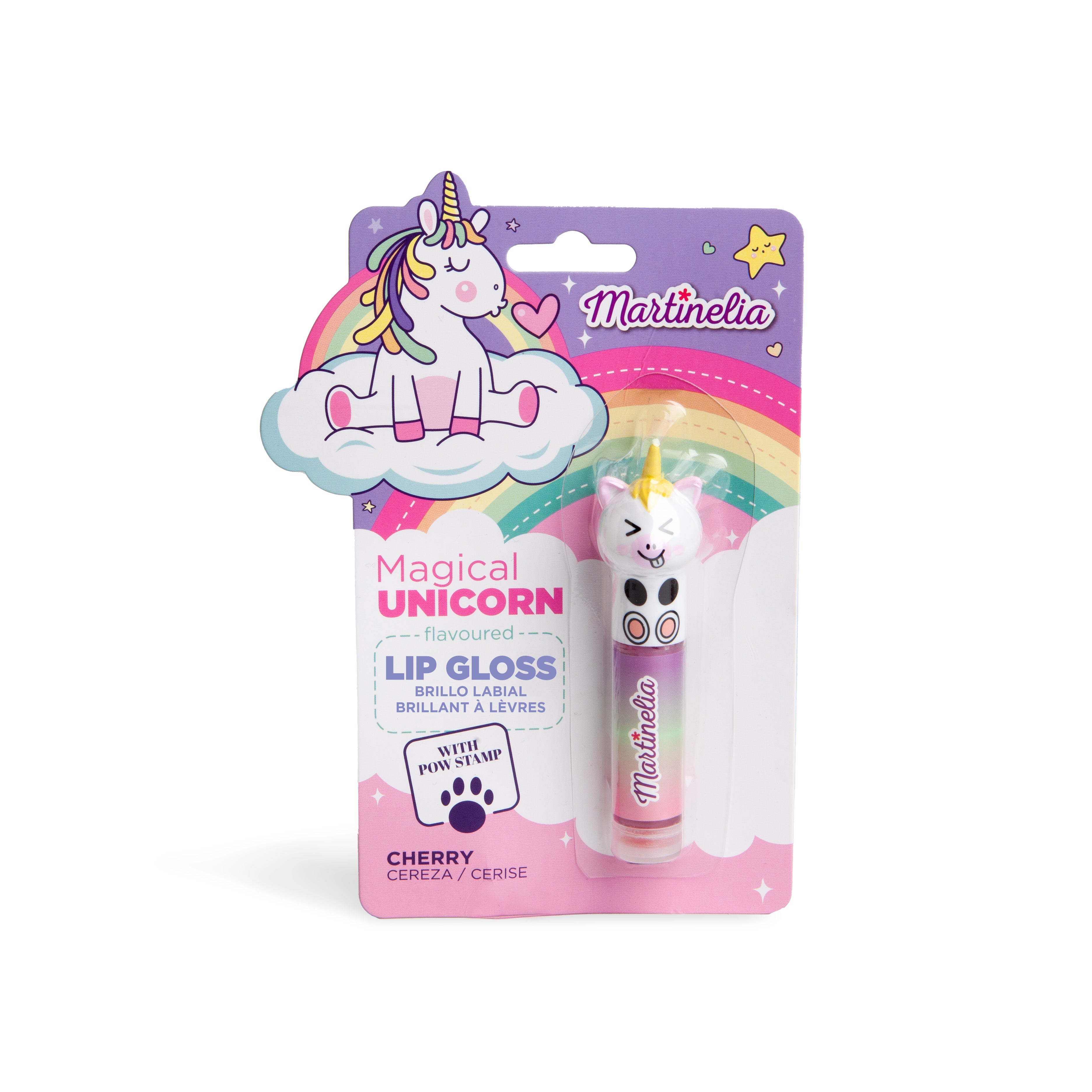 Martinelia Magical Unicorn Lip Gloss & Tatttoo Stamp