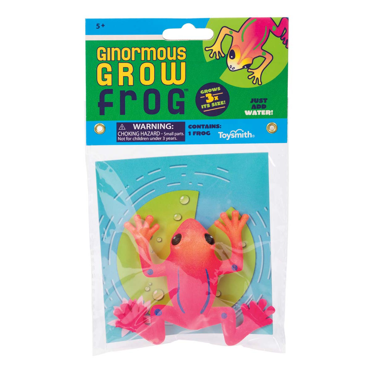 Toysmith Ginormous Growing Frog