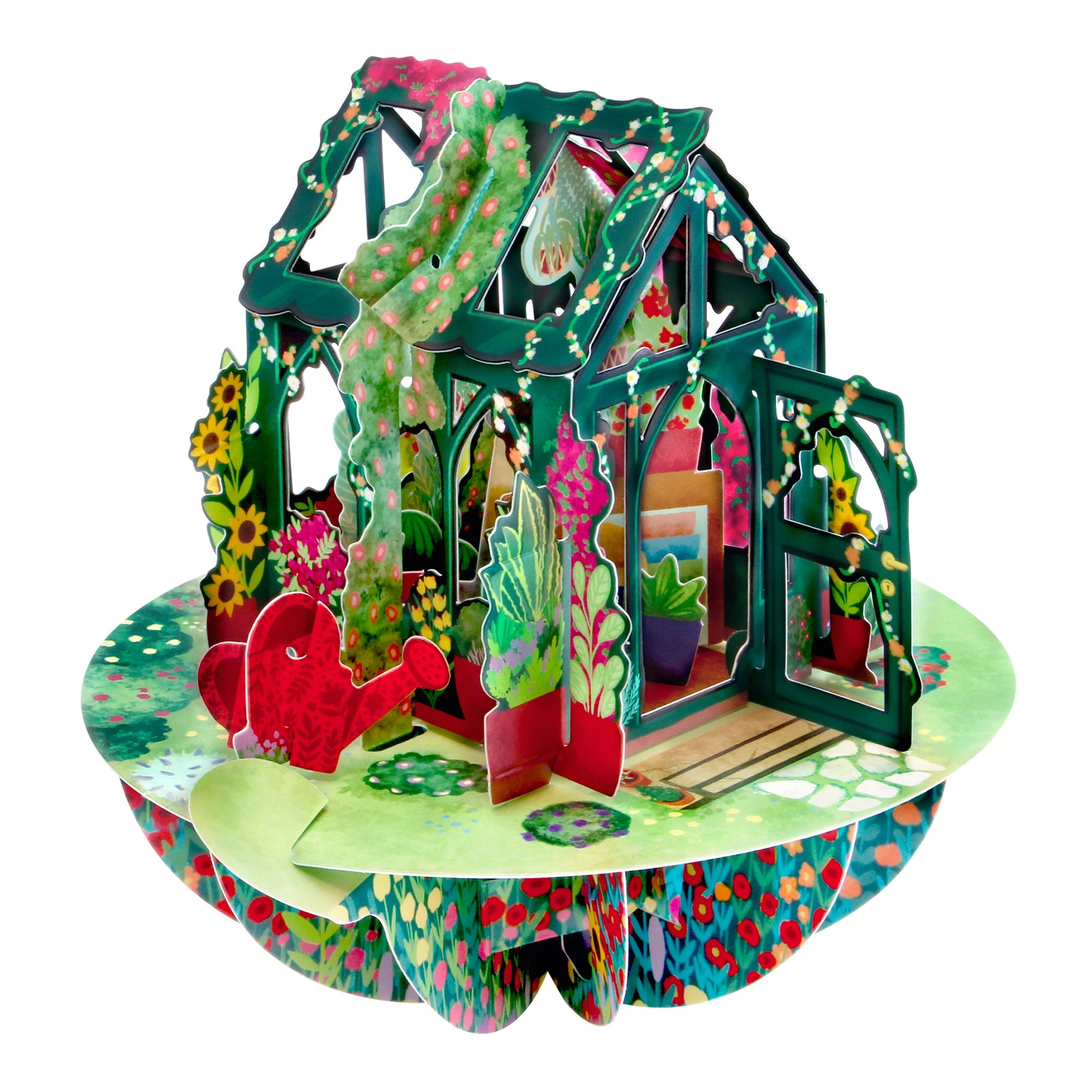 Santoro Pirouette Card: Secret Garden