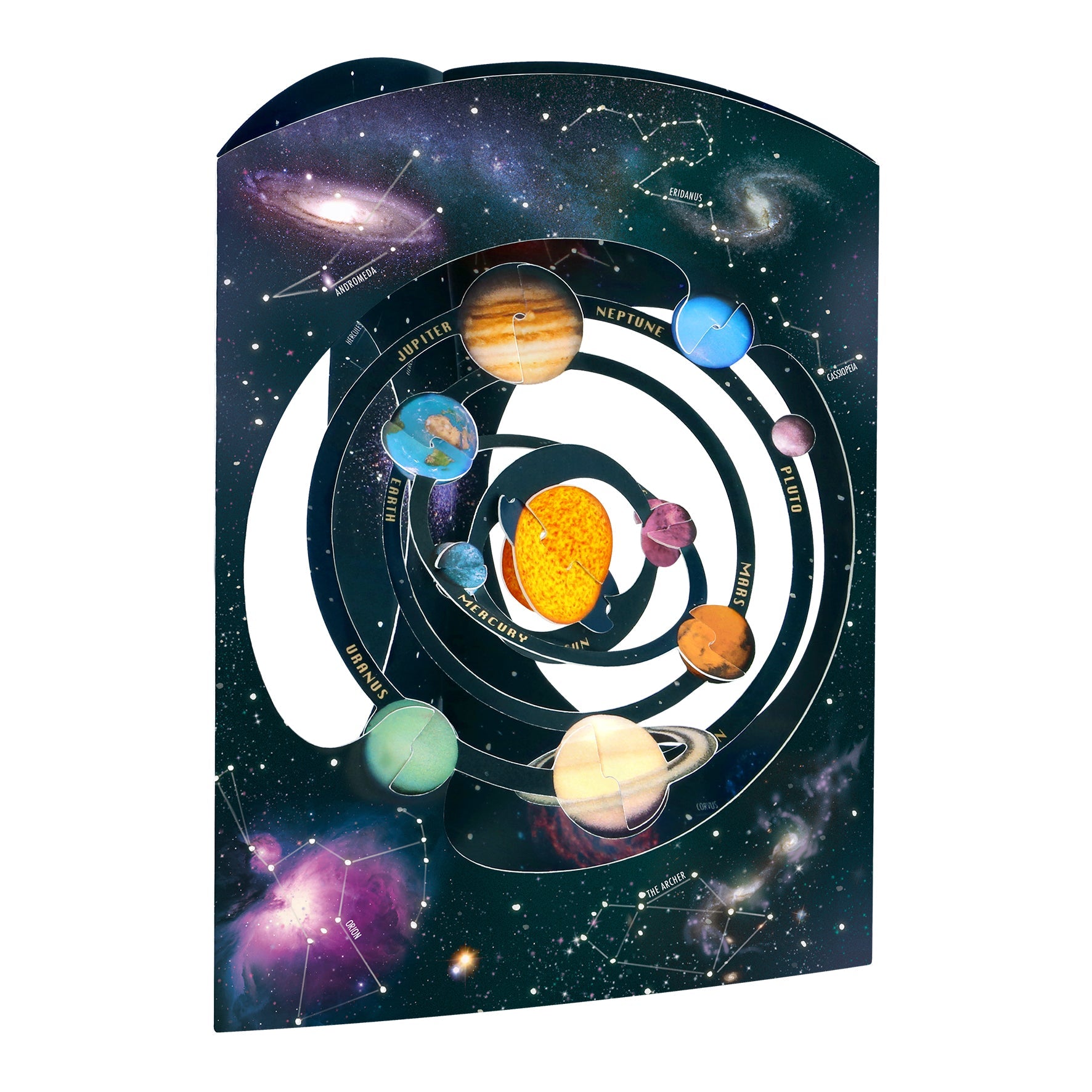 Santoro Swing Card: Solar System