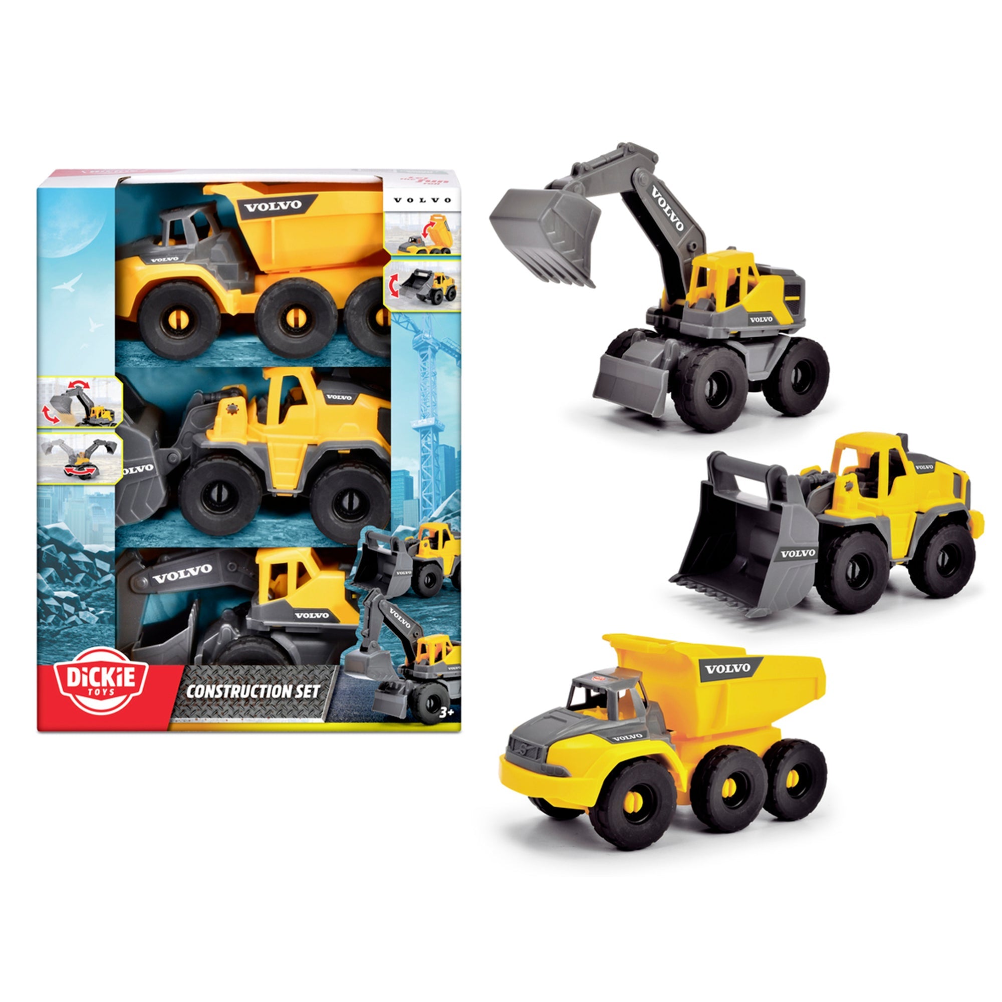 Simba Dickie Volvo Construction Set