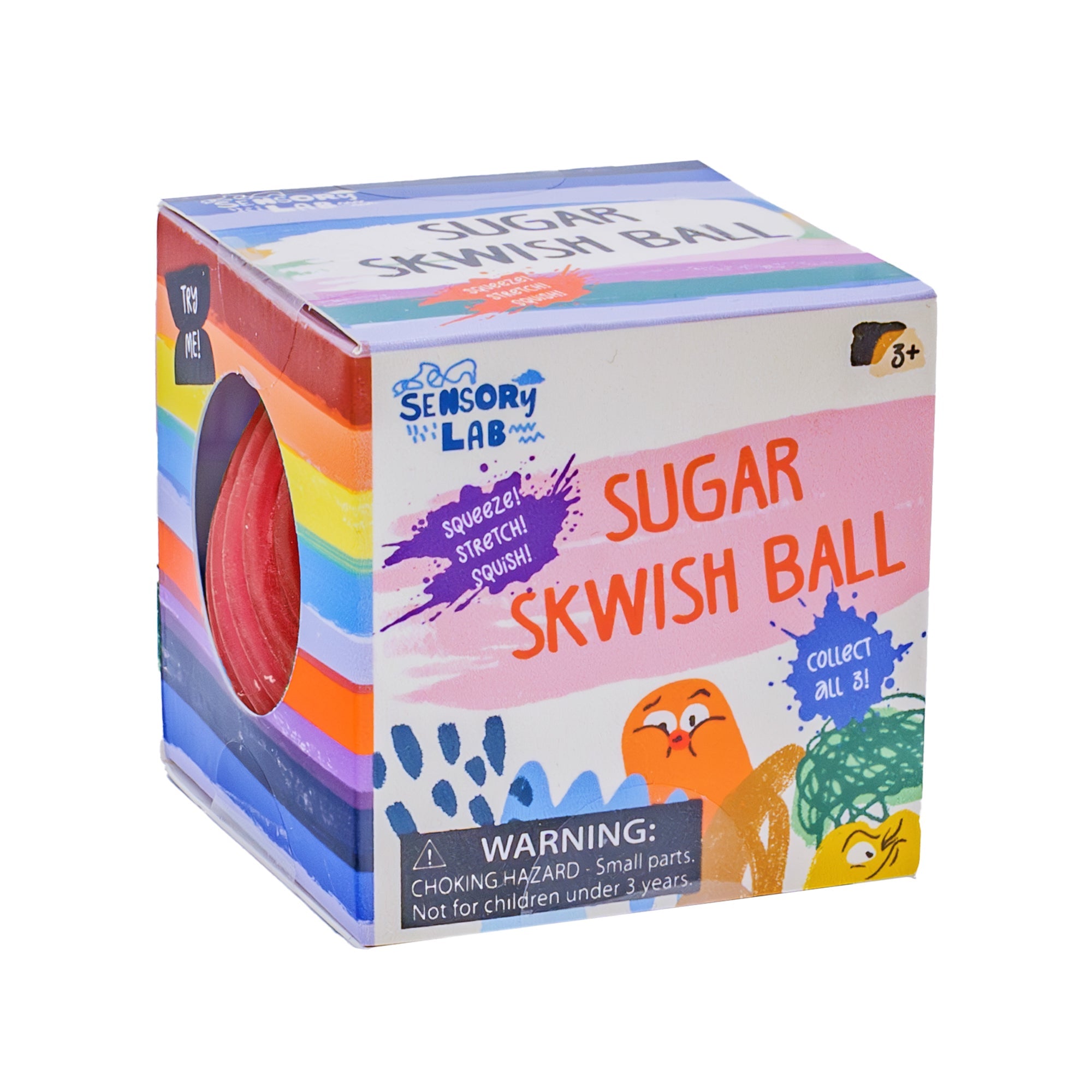 Sensory Lab Sugar Skwish Ball