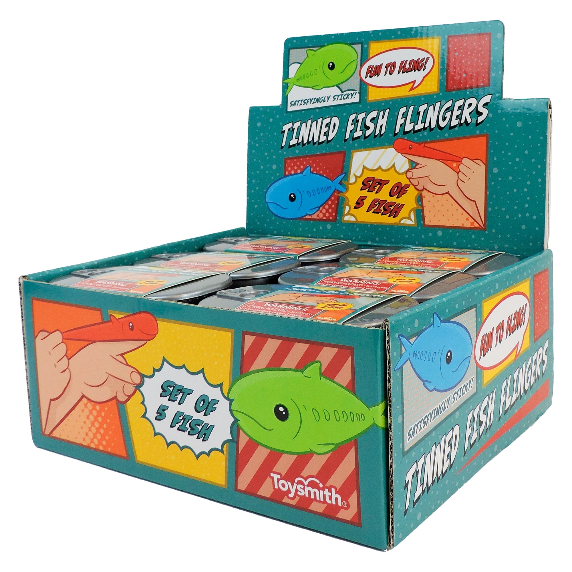 Toysmith Tinned Fish Flingers