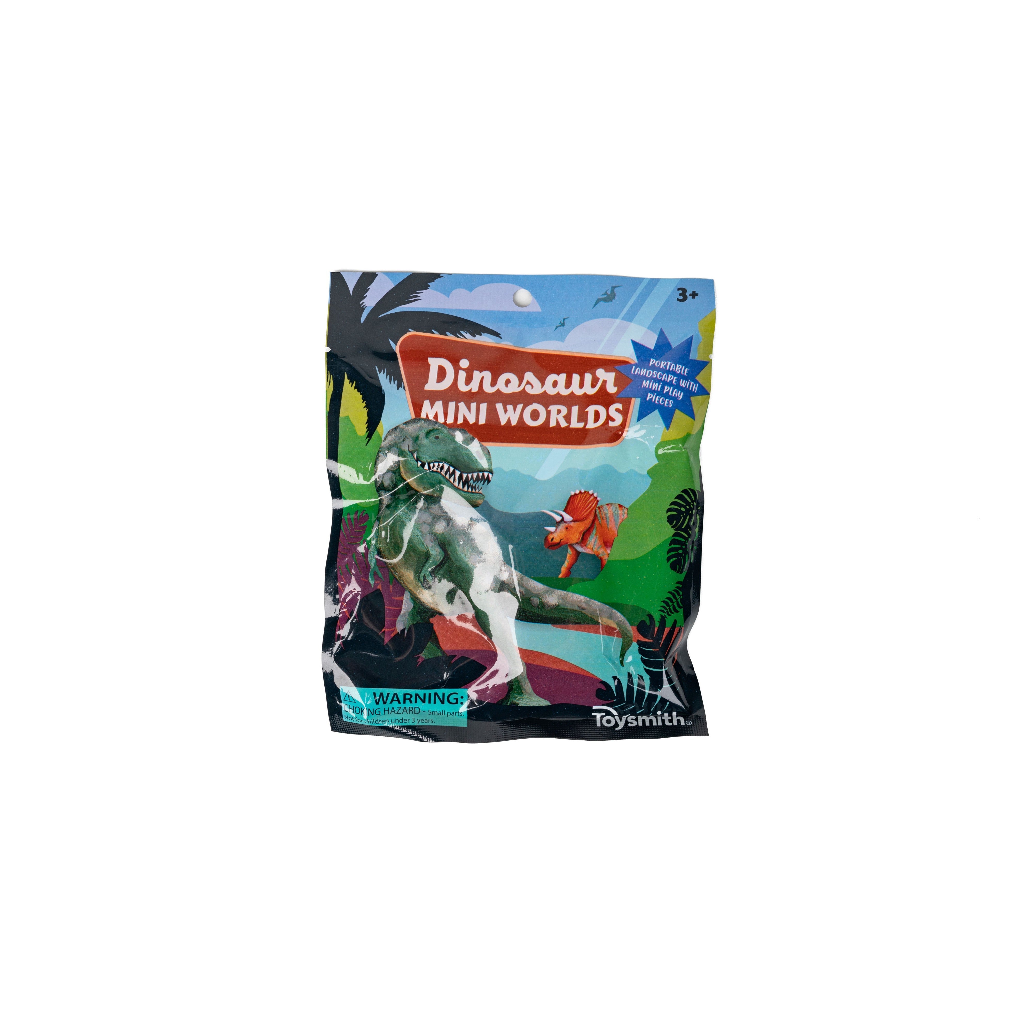 Dinosaur Mini Worlds, Miniature Dino Figurine Toys