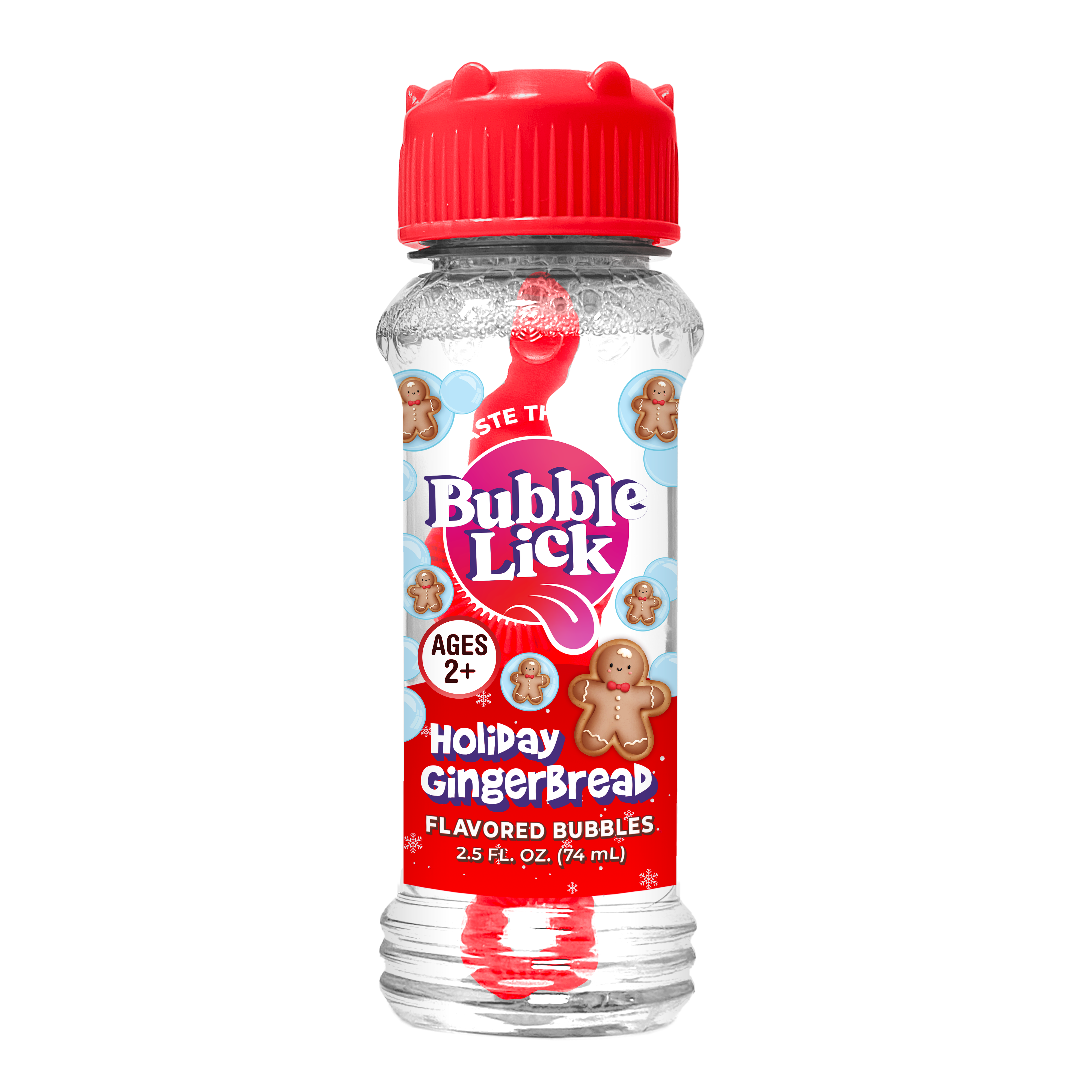 Bubblelick Gingerbread Flavored Bubbles