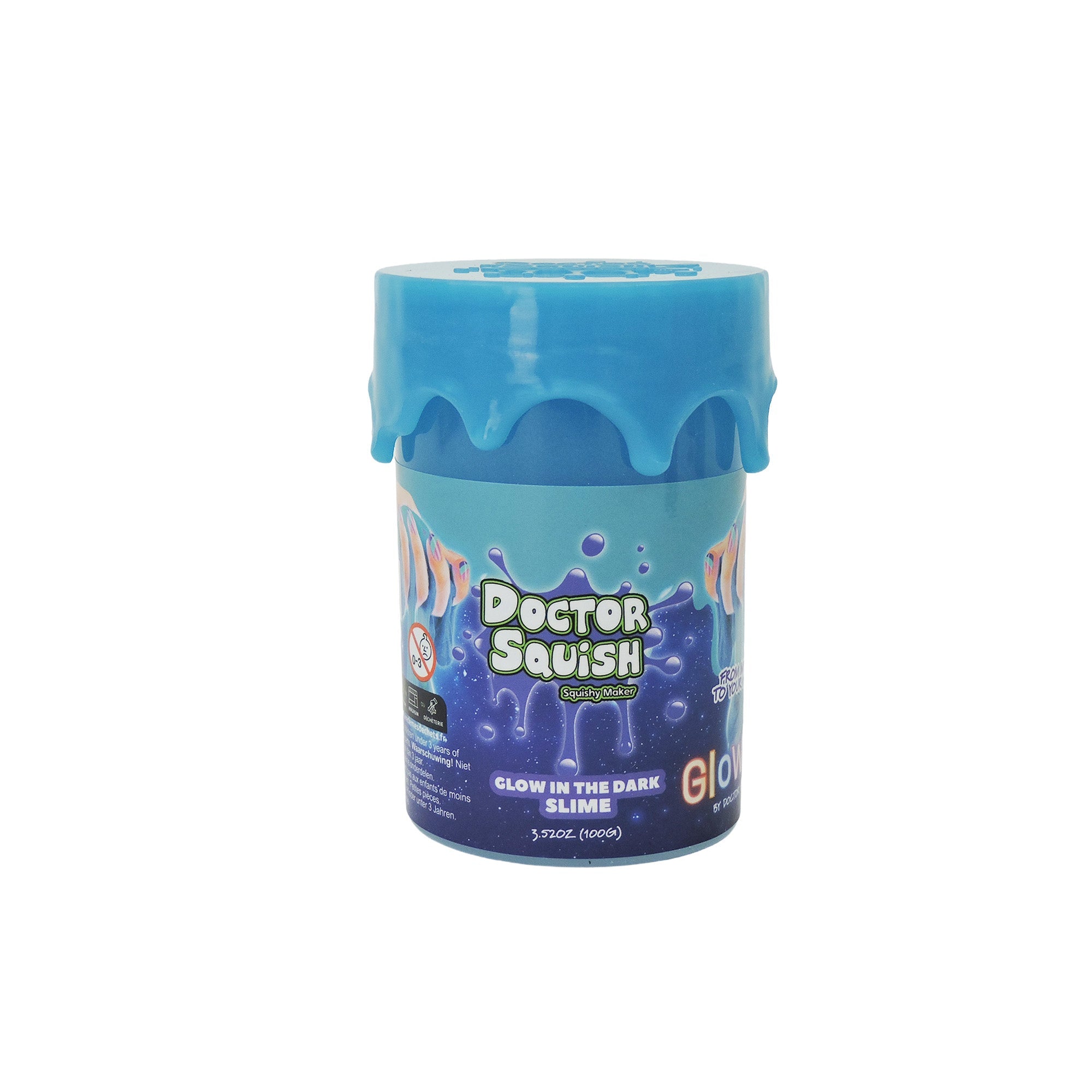 Doctor Squish Glow-In-The-Dark Slime