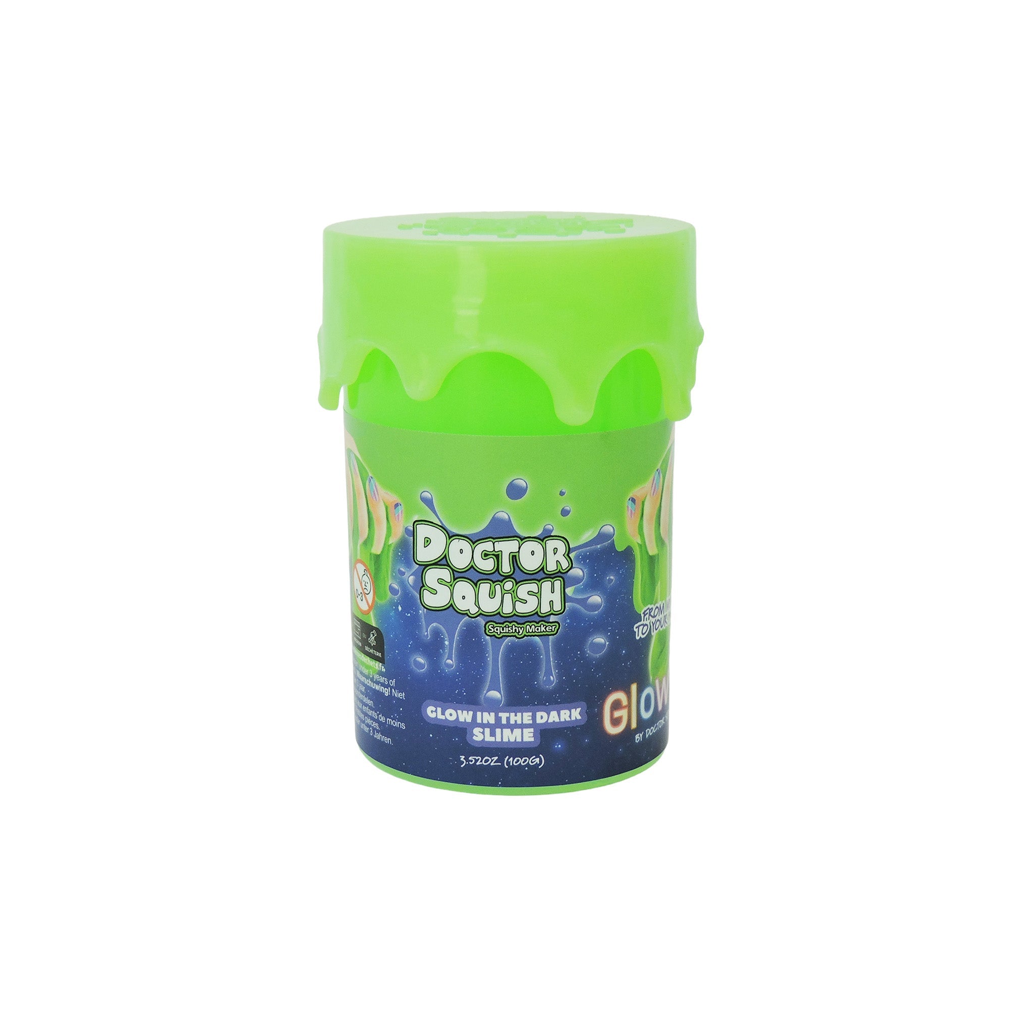 Doctor Squish Glow-In-The-Dark Slime