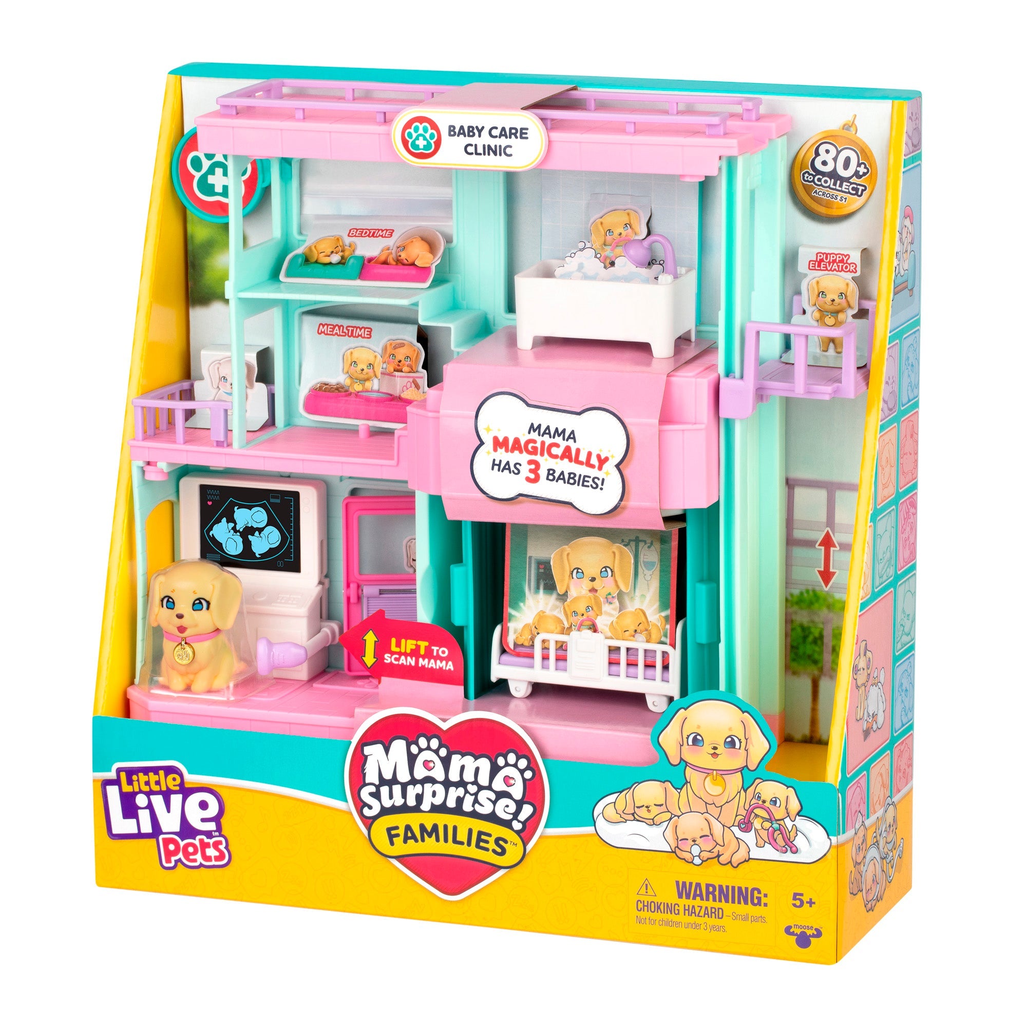 LLP Mama Surprise Families Veterinarian Playset