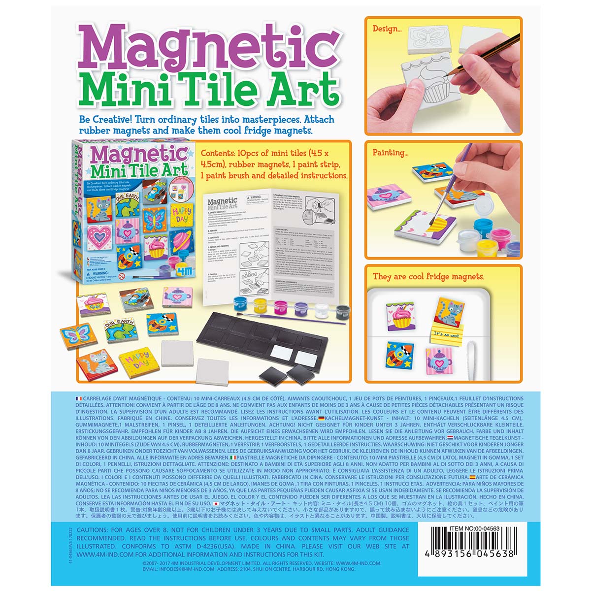 4M-Craft Magnetic Mini Tile Art