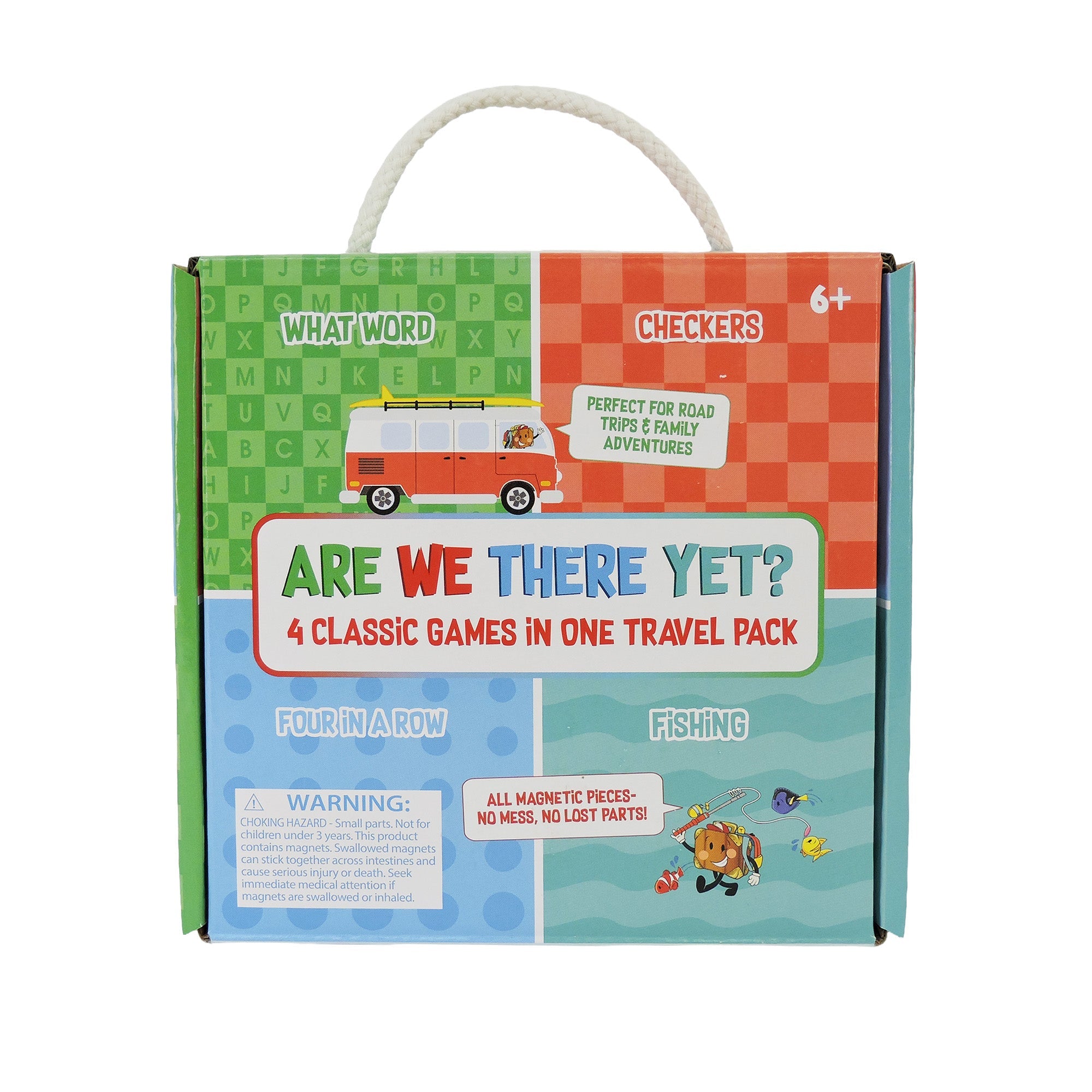 On The Way Games Magnetic Travel Games Set