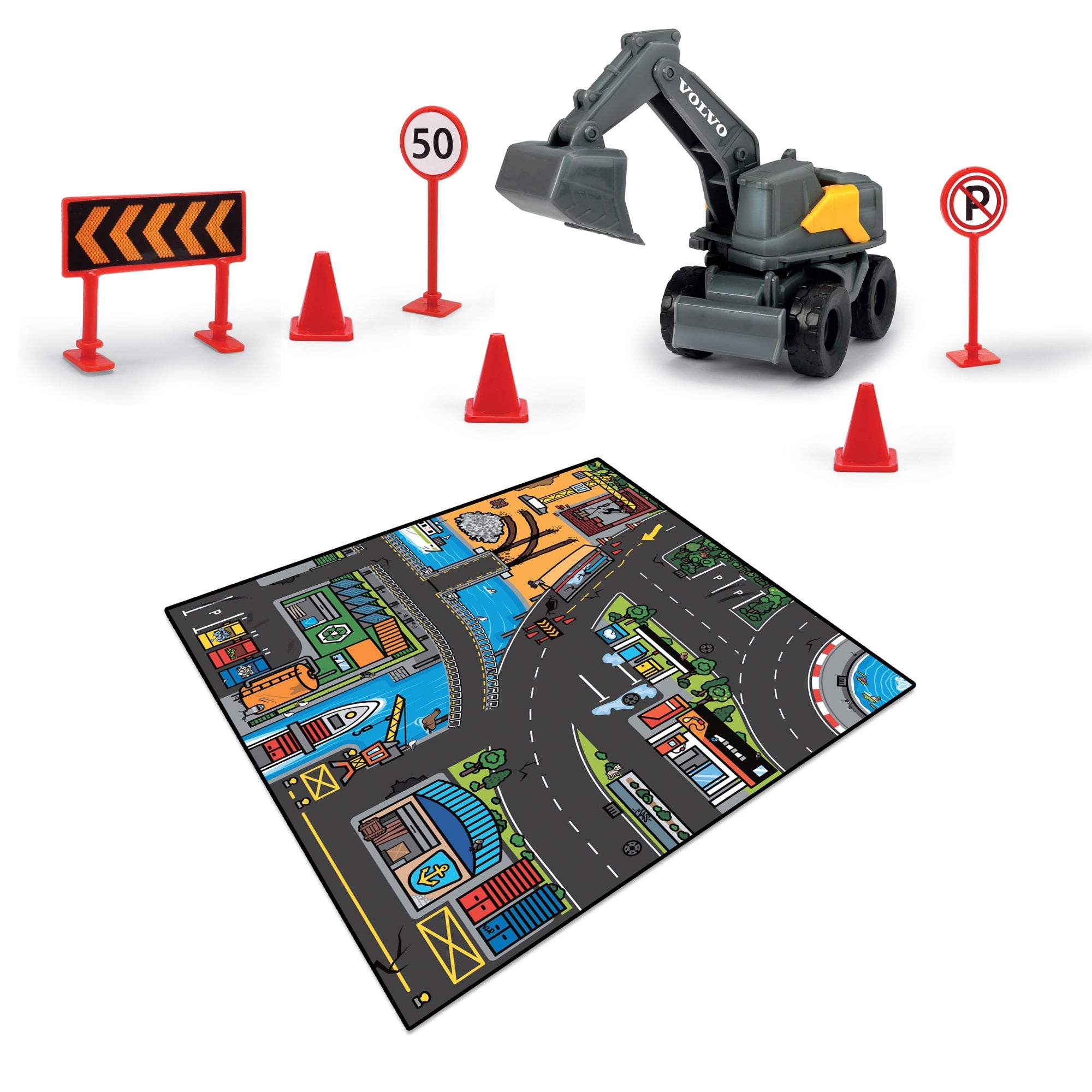 Dickie Toys Micro World Vehicle Playmat