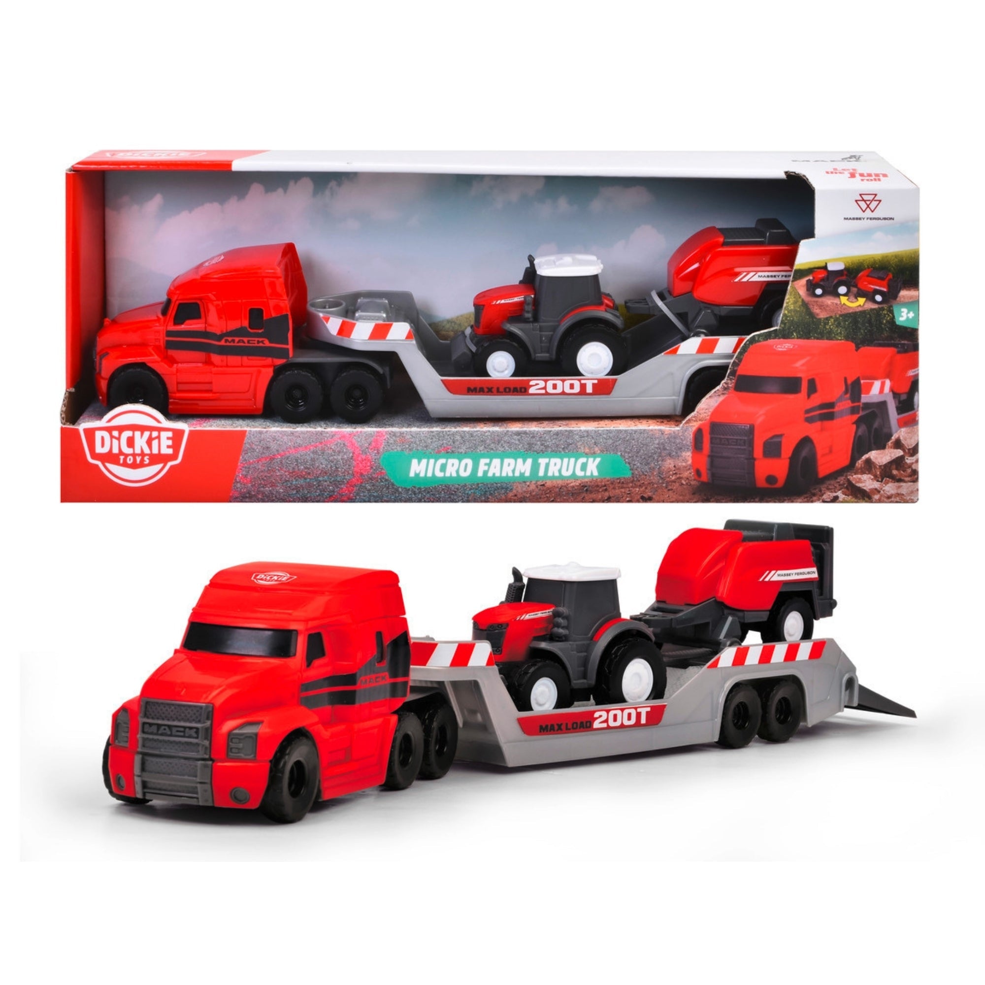 Dickie Toys Micro Farm Truck