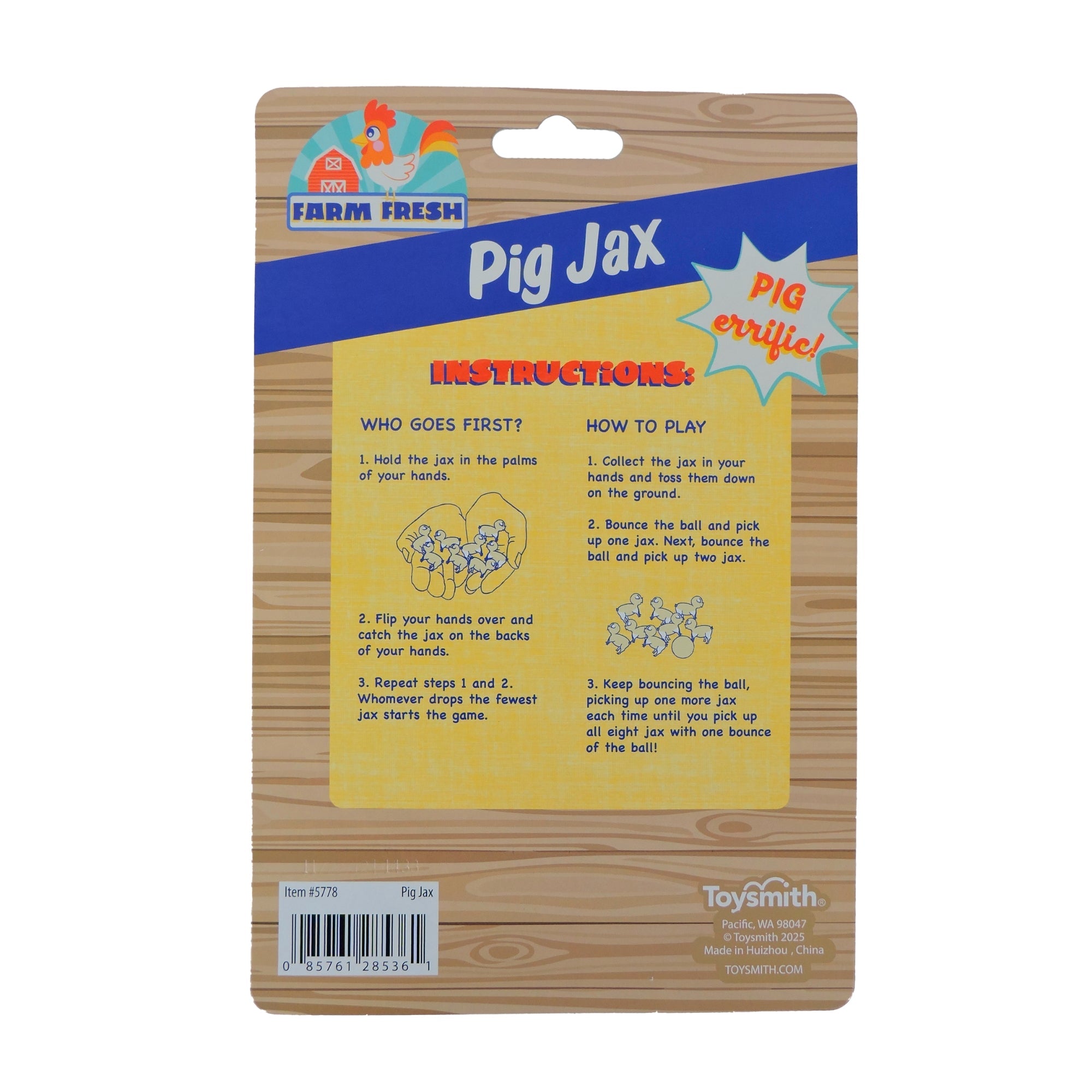 Farm Fresh Pig Jacks