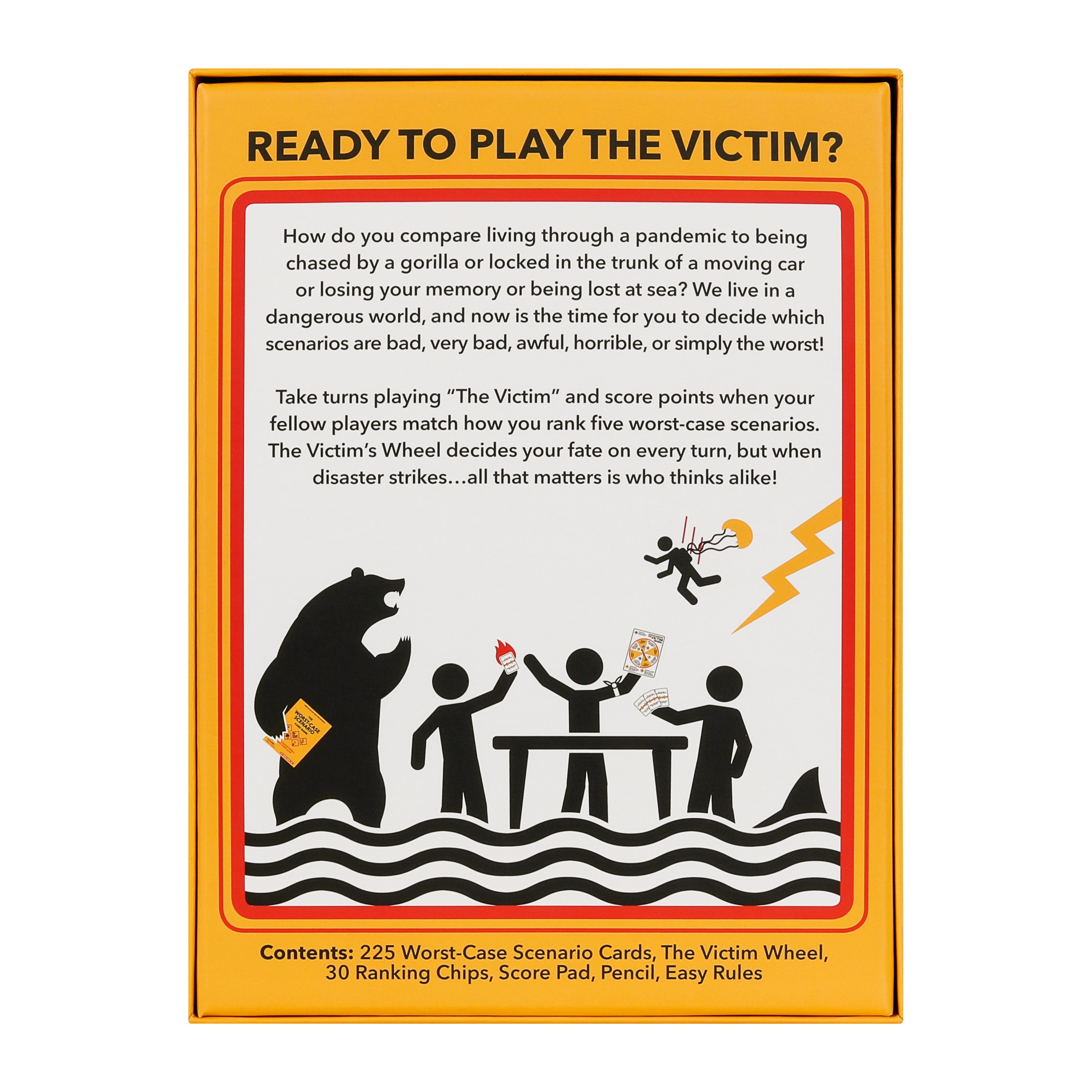 The Worst-Case Scenario Card Game