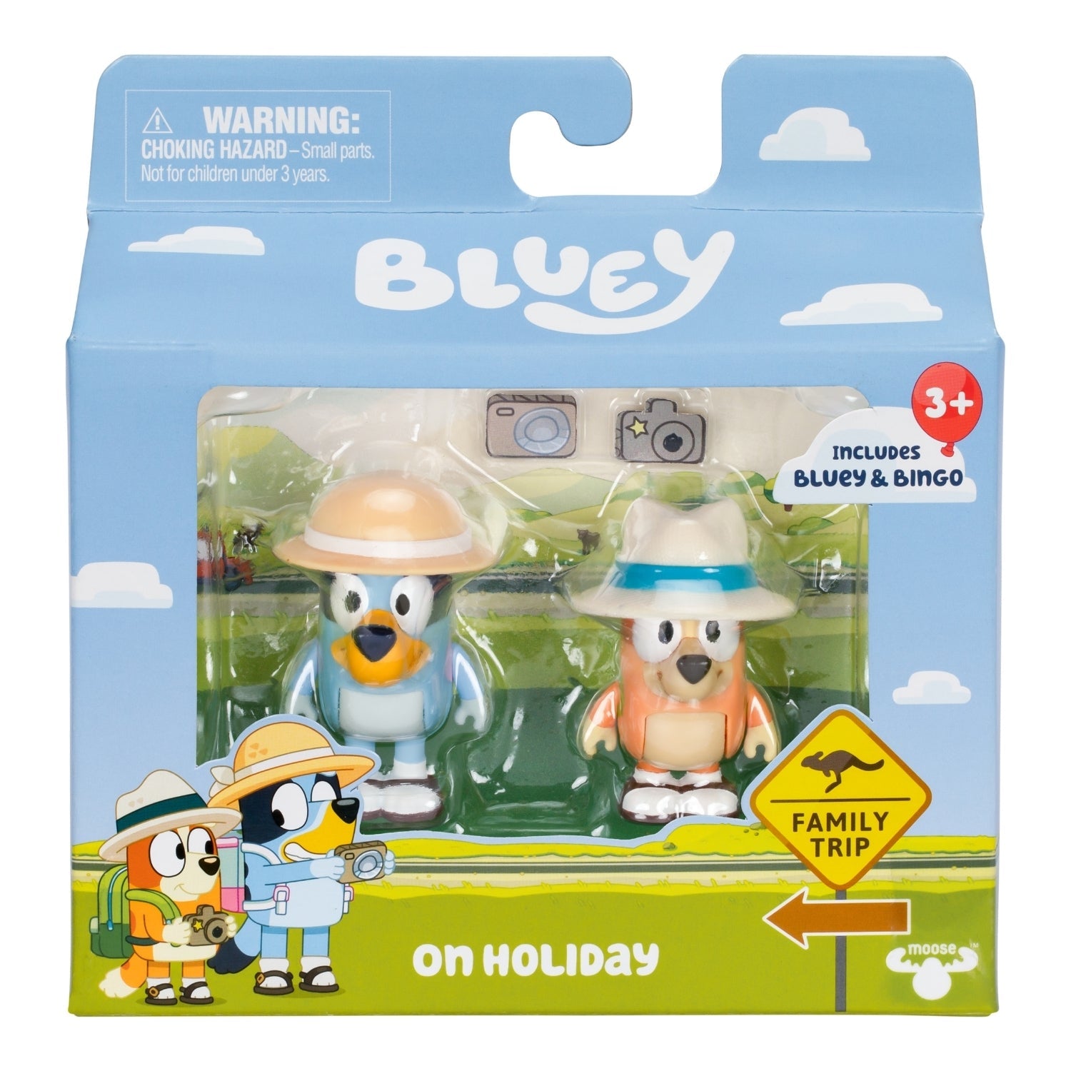 Bluey Figurine Set - 2 Pack
